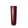 Труба круглая 90 мм 3 м RAL 3005 красное вино